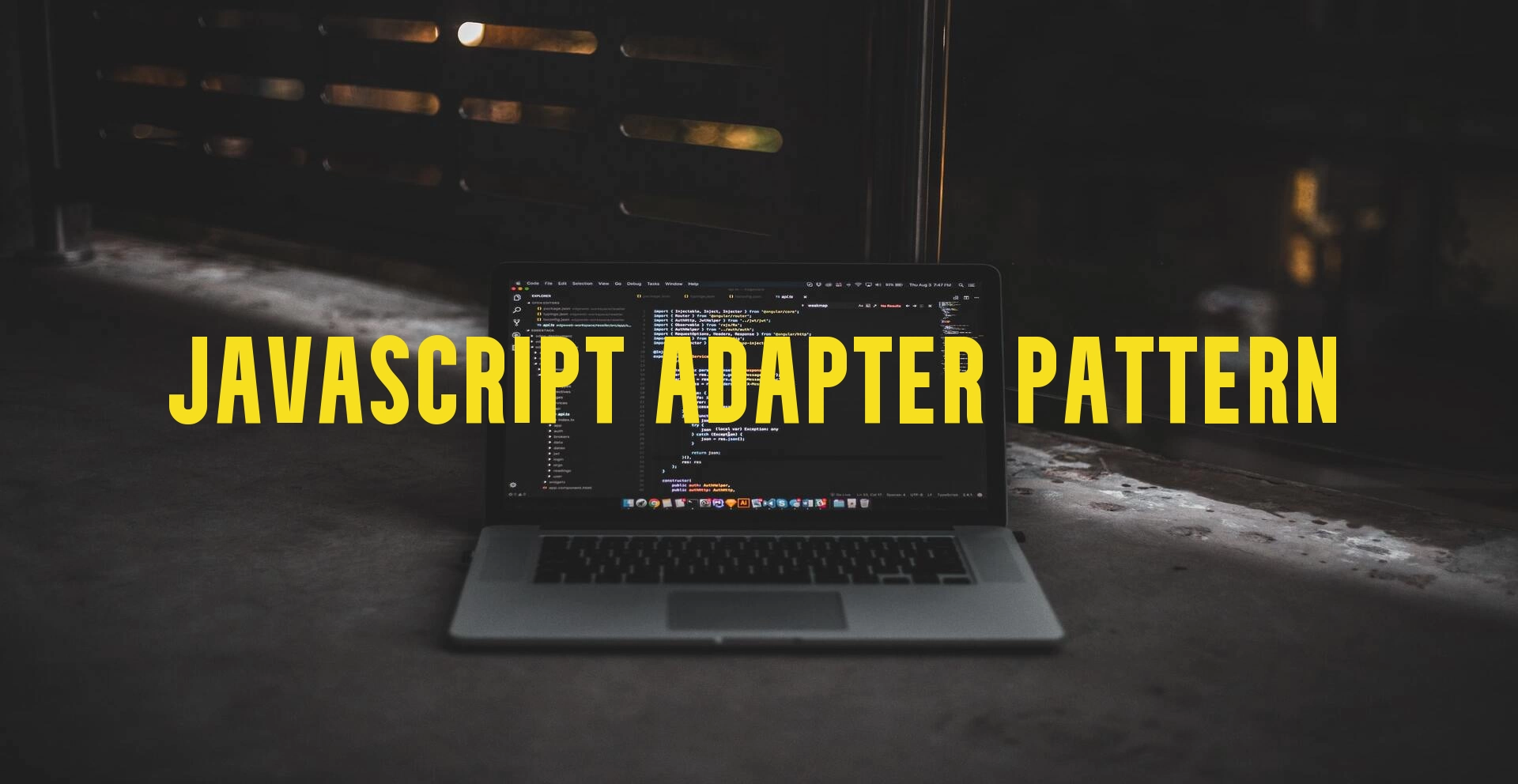 Cover Image for JavaScript Adapter Pattern