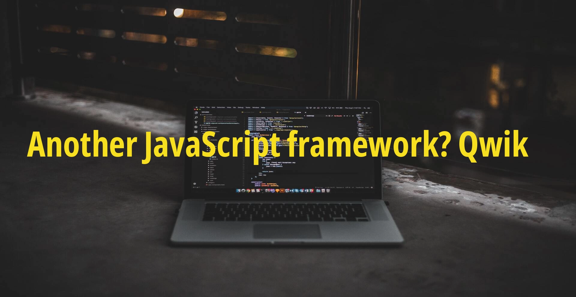 Cover Image for Another JavaScript framework? Qwik